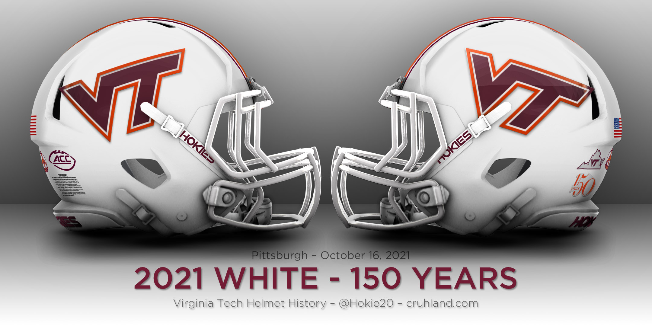 Virginia Tech 2020 Football Helmet Ratings 1974 1977 Virginia Tech